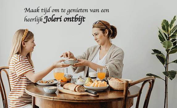 tijd voor een joleri ontbijt